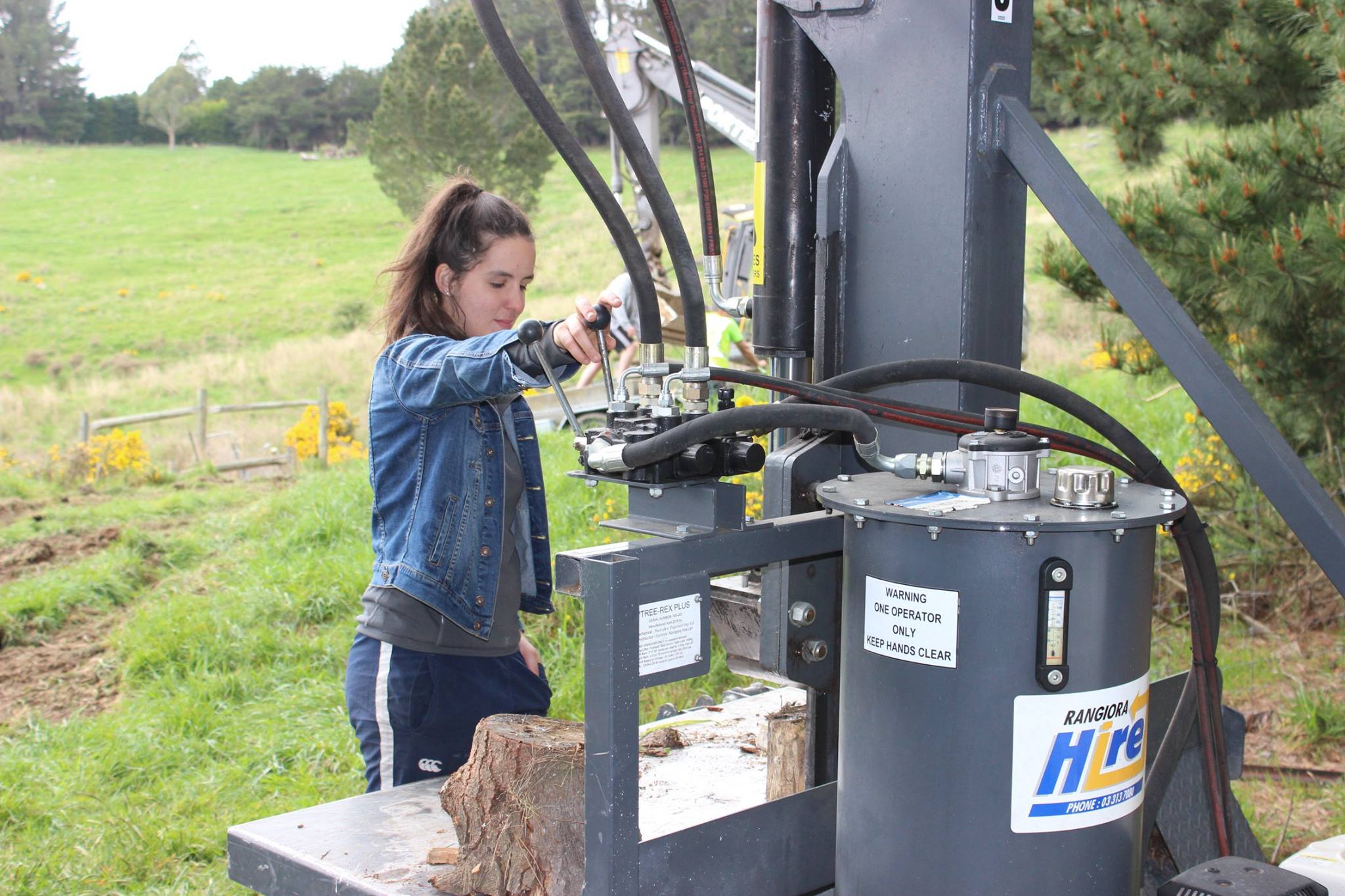 Log Splitter Training